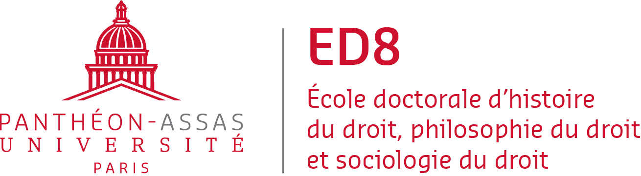 Logo Ecole doctoral d'histoire, philosophie et sociologie du droit - ED8