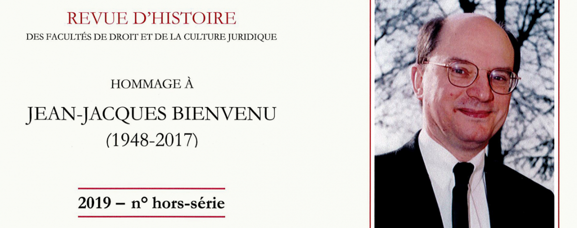 Visuel de l'ouvrage en hommage à Jean-Jacques Bienvenu Visuel de l'ouvrage en hommage à Jean-Jacques Bienvenu