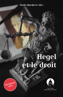 Couverture Hegel et le droit